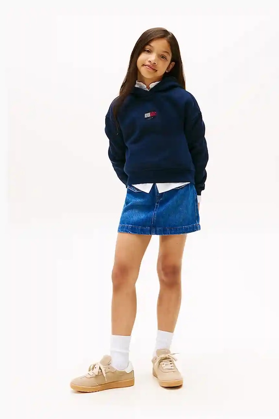 Tommy Hilfiger bluză copii bleumarin KG0KG09016.9BYA