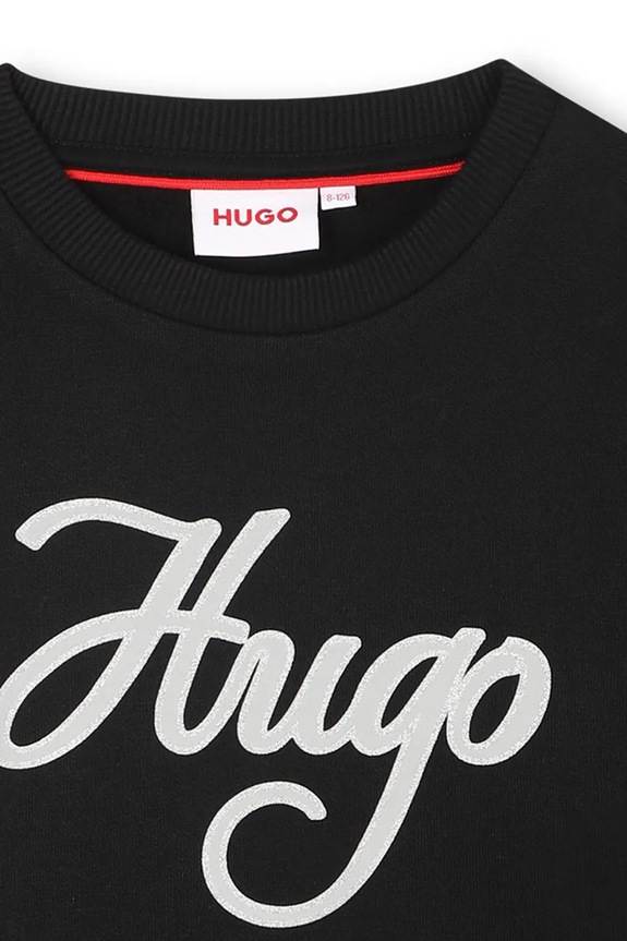 HUGO felpa per bambini nero G00498.114.150