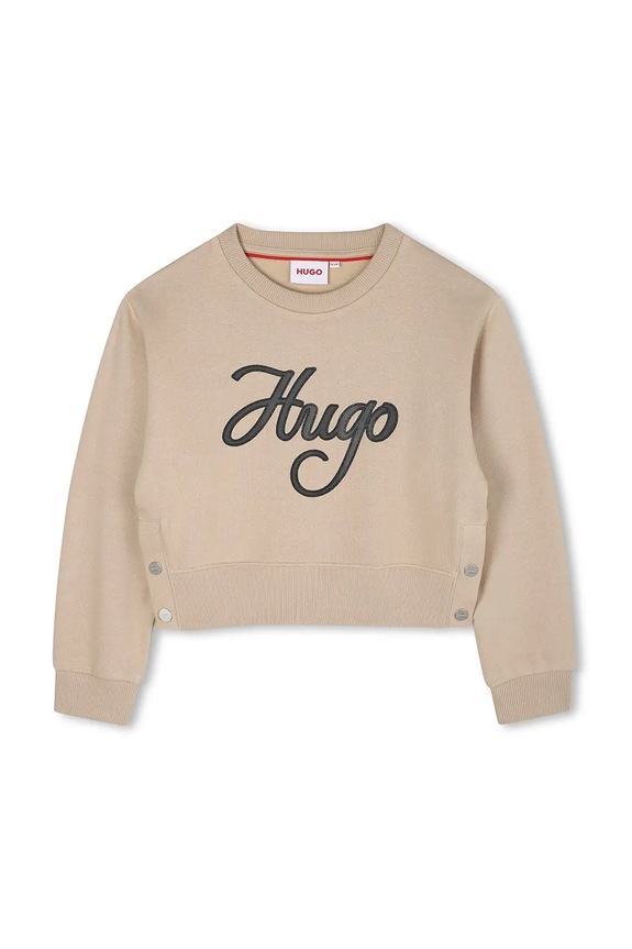 HUGO felpa per bambini G00498.156.162 beige AW25