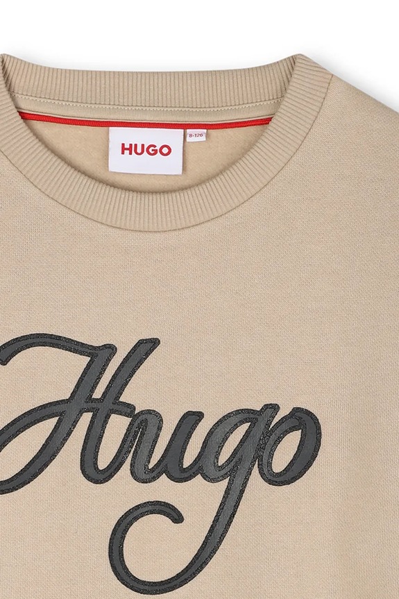 HUGO felpa per bambini beige G00498.156.162