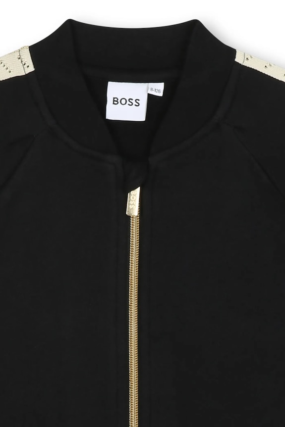 Detská mikina BOSS čierna J52420.138.150