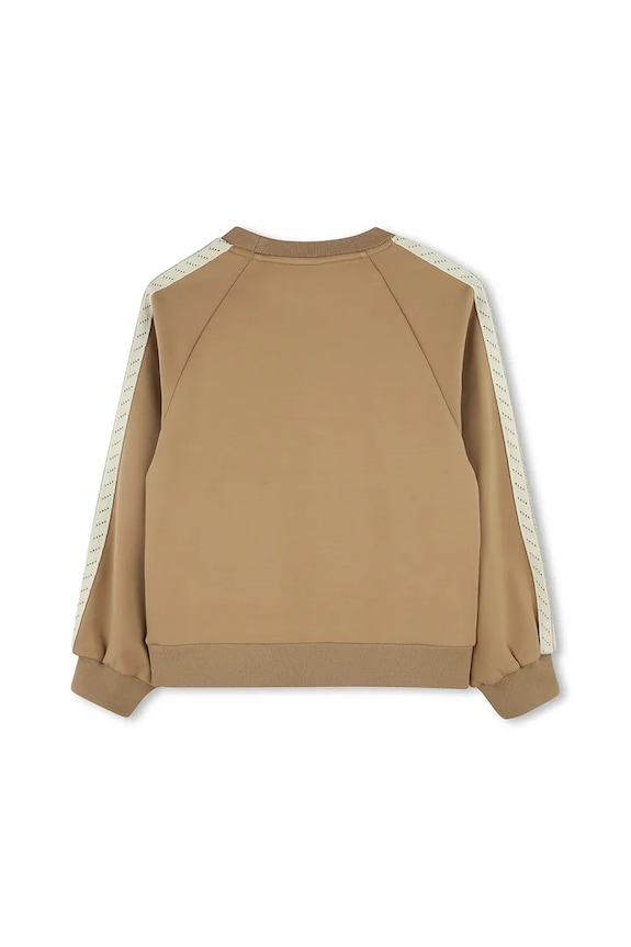 Dziewczynka BOSS bluza dziecięca J52422.126.150 brązowy