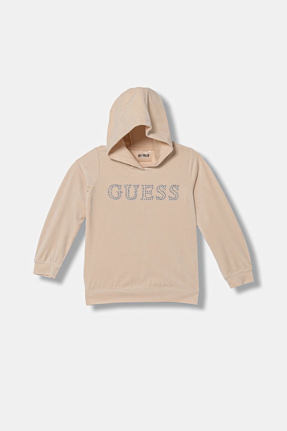 Detská mikina Guess s elastanom béžová J4YQ27.K0232.9BYA