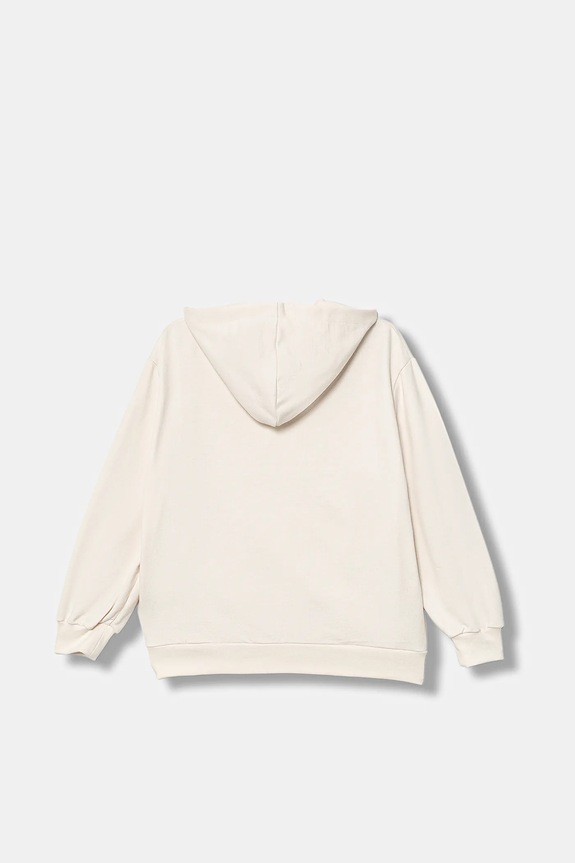 Παιδική βαμβακερή μπλούζα Elisabetta Franchi EFFE156.0.FF002 μπεζ AW25