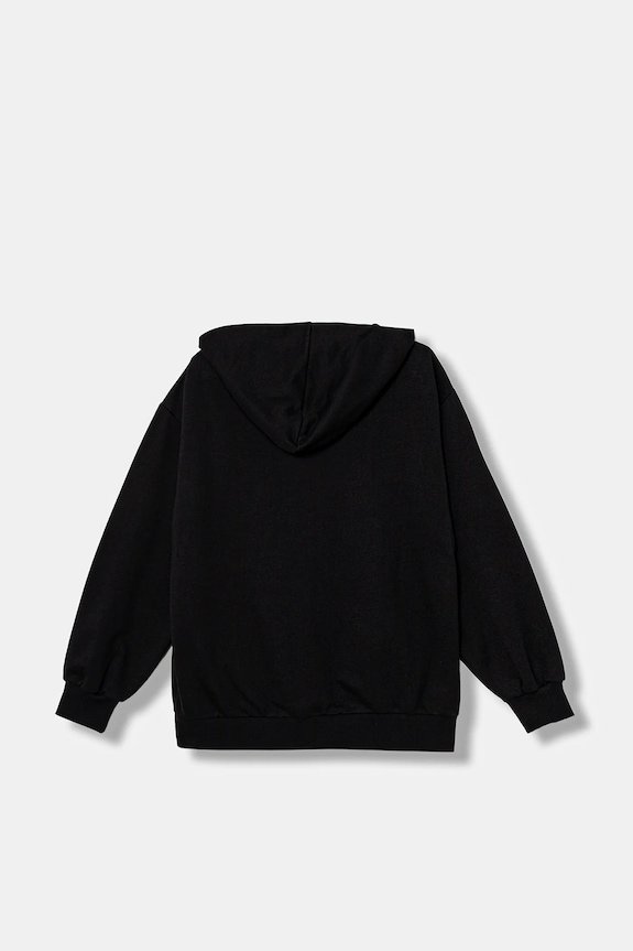 Παιδική βαμβακερή μπλούζα Elisabetta Franchi EFFE156.0.FF002 μαύρο AW25