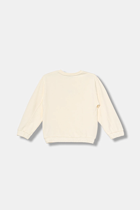 Otroški bombažen pulover United Colors of Benetton 3NBMG10K2.P.seasonal bež AW25