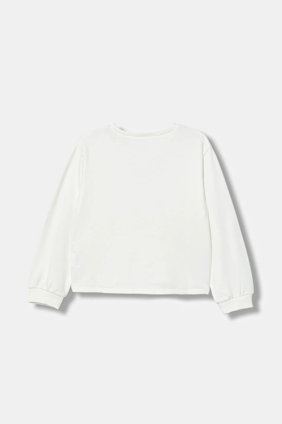 Παιδική μπλούζα United Colors of Benetton 3SNPG10KA.P.seasonal λευκό AW25