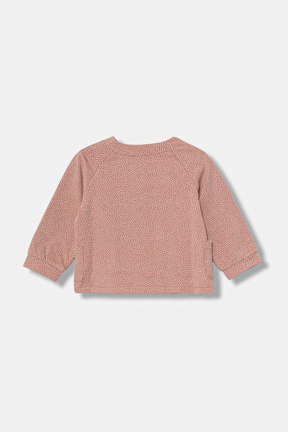 Μπλούζα μωρού United Colors of Benetton 37GTA106I.W.seasonal ροζ AW25