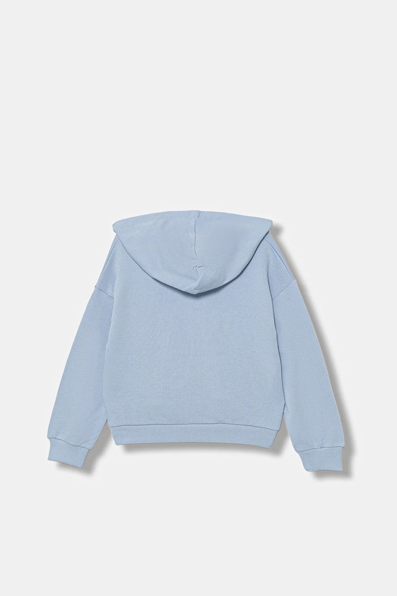 Παιδική βαμβακερή μπλούζα United Colors of Benetton 3J68C204W.G.seasonal μπλε AW25