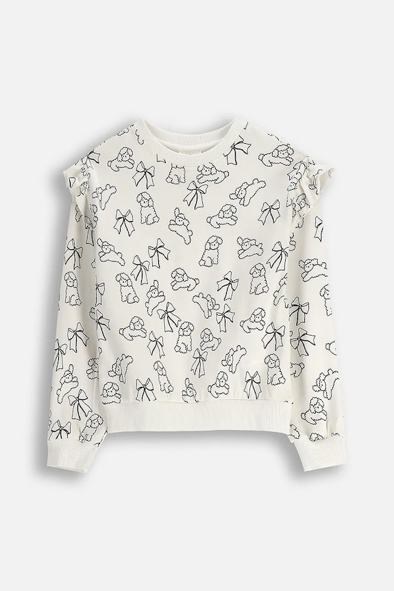 Coccodrillo bluza dziecięca wzorzyste beżowy ZC5143104FGK