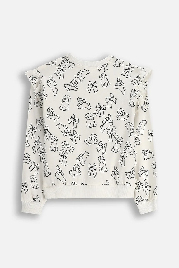Coccodrillo bluza dziecięca ZC5143104FGK beżowy AW25