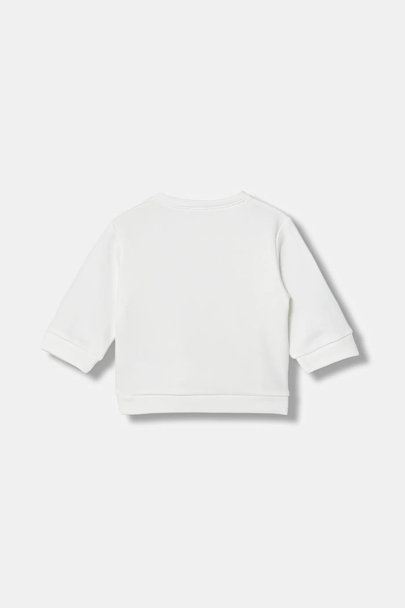Бебешки суичър United Colors of Benetton 39M2A106Q.W.Seasonal бял AW25