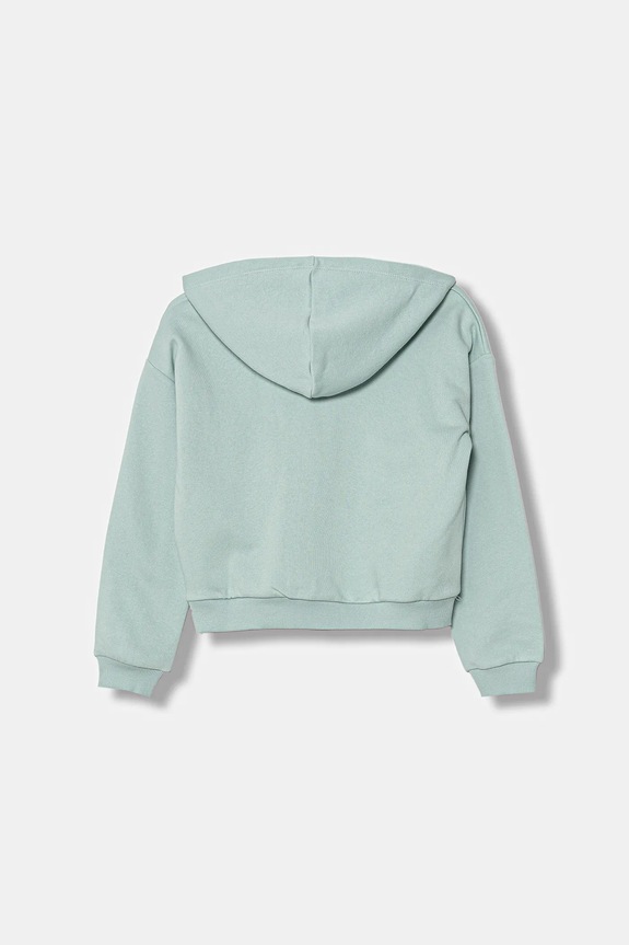 Detská mikina United Colors of Benetton 39M2C205E.G.Seasonal tyrkysová AW25