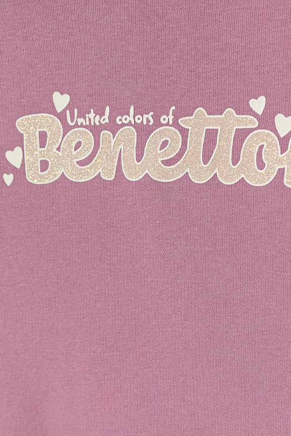 DÍVKA Dětská mikina United Colors of Benetton 39M2G10KY.P.Seasonal růžová