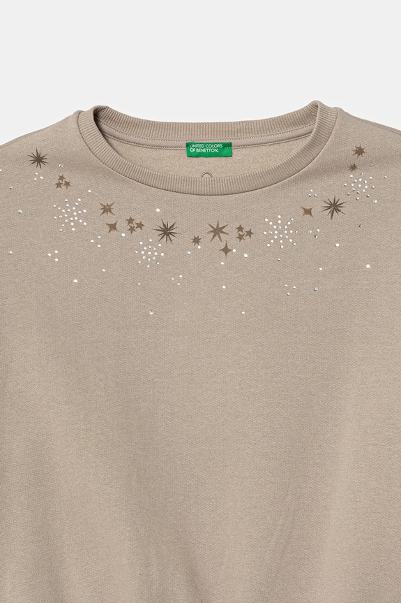 Fete United Colors of Benetton bluză copii 3J73C10RA.G.Seasonal bej