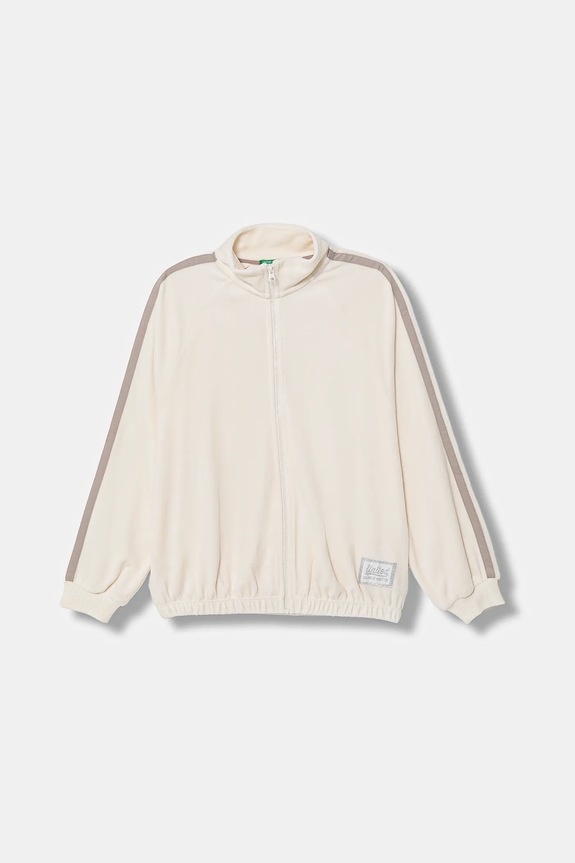 Дитяча кофта United Colors of Benetton аплікація бежевий 3UAPC505Q.G.Seasonal