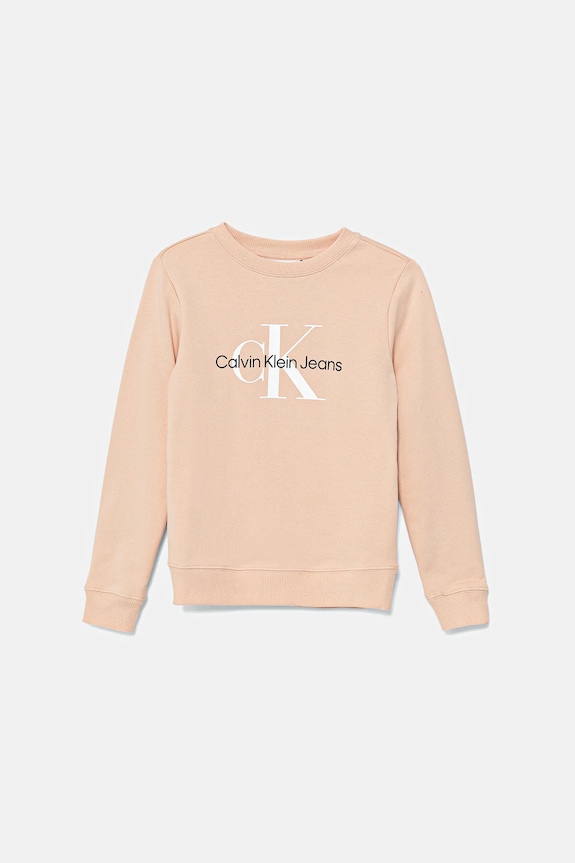 Calvin Klein Jeans bluză model fin portocaliu IU0IU00675.9BYA