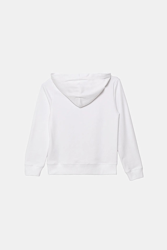 Calvin Klein Jeans hanorac de bumbac IU0IU00679.128.176.9BYA alb AW25