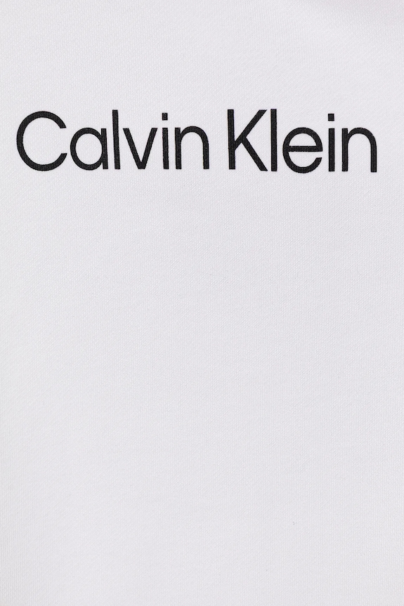 Băieți Calvin Klein Jeans hanorac de bumbac IU0IU00679.128.176.9BYA alb