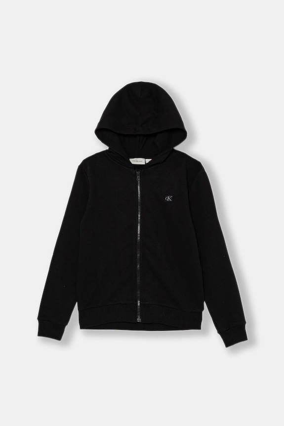 Calvin Klein Jeans felpa per bambini con nero IU0IU00707.9BYA