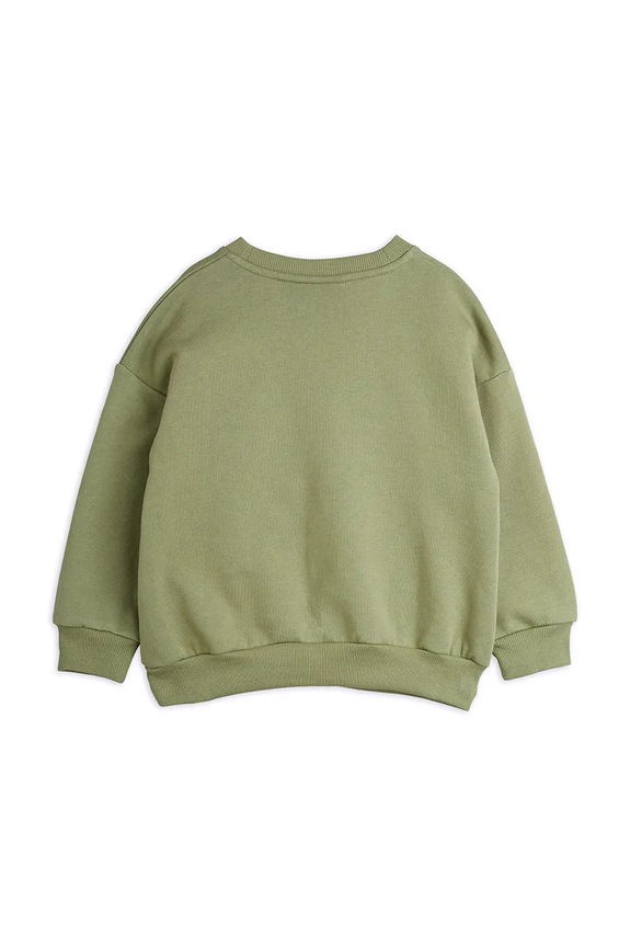 Chłopiec Mini Rodini bluza bawełniana dziecięca Blackbird 2562013675 zielony