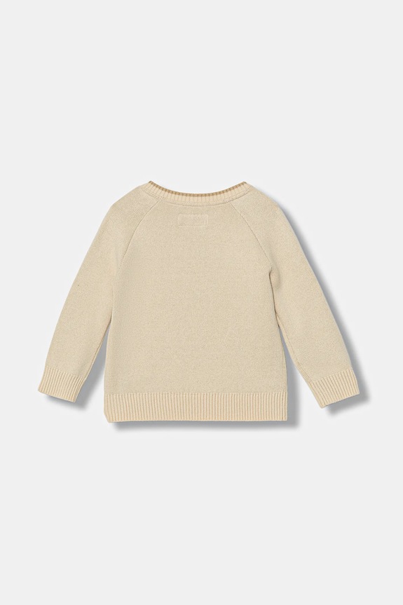 Παιδικό πουλόβερ Calvin Klein Jeans IN0IN00205.9BYA μπεζ AW25