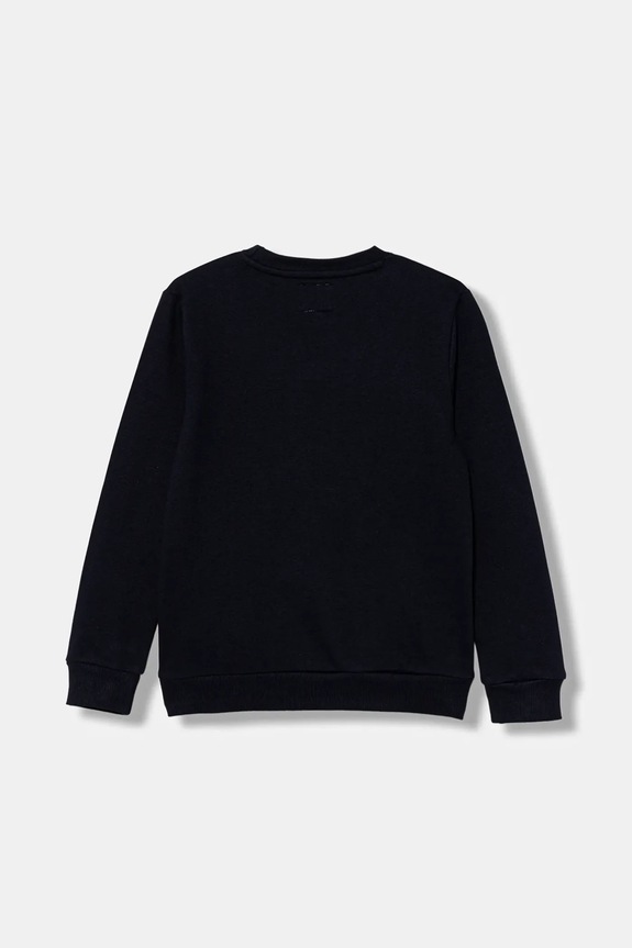Guess bluza bawełniana dziecięca H5YT00.KAX74.9BYA granatowy AW25