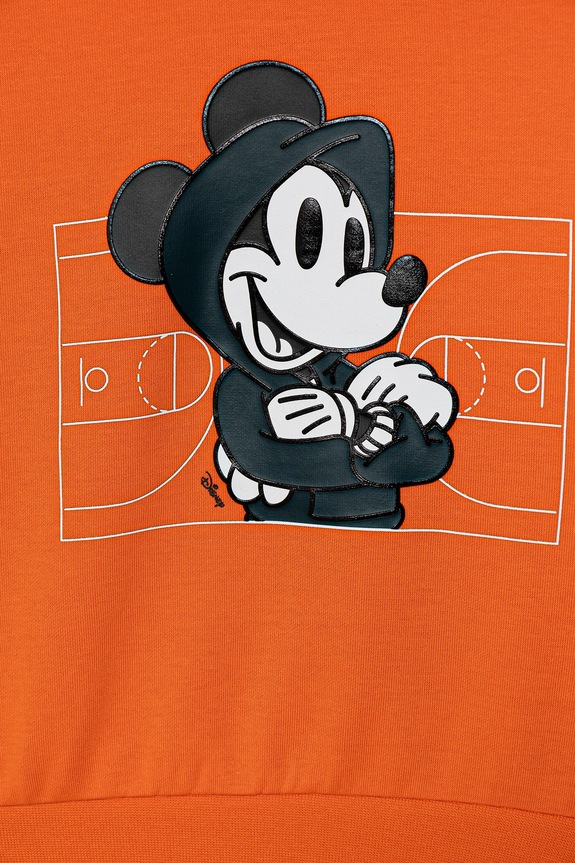 Otroški pulover adidas x Disney oranžna JL9188