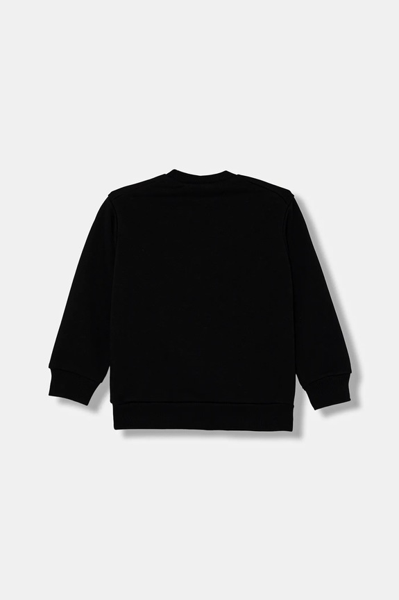 Dječja pamučna dukserica Marni MS340U SWEAT-SHIRT M01612 crna AW25