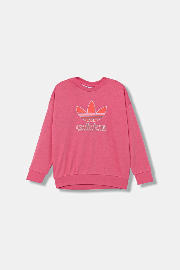 adidas Originals bluza dziecięca JV8571 różowy AW25