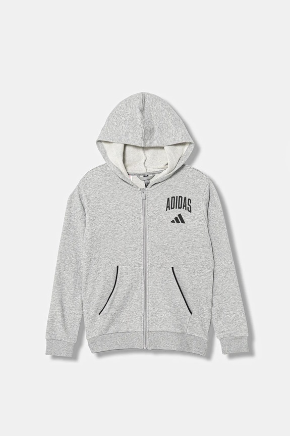 Παιδική μπλούζα adidas JW2388 γκρί AW25