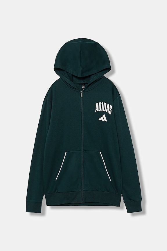 Detská mikina adidas JW2389 zelená AW25