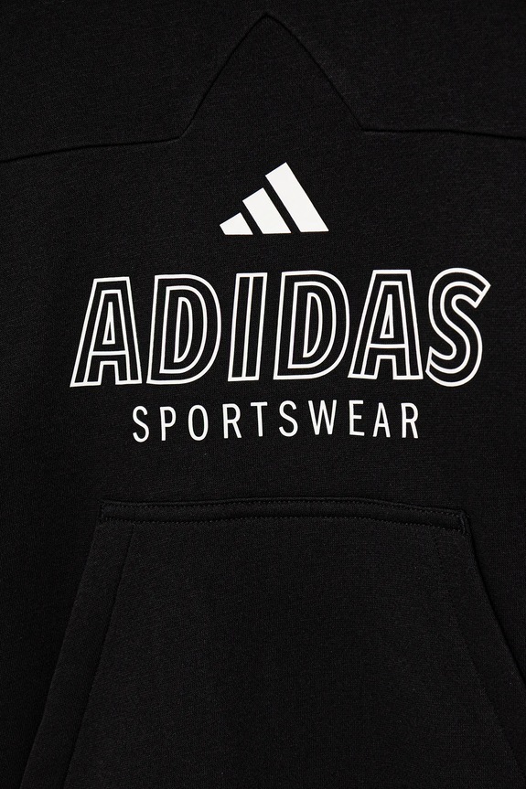 Otroški pulover adidas črna JW5083