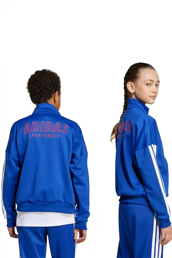 Detská mikina adidas JW5085 modrá