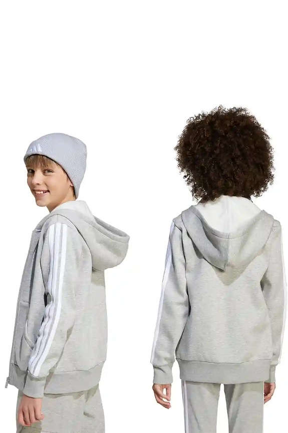 Otroški pulover adidas JY4979 siva