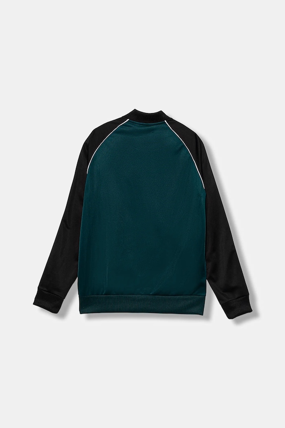 Chlapec Detská mikina adidas Originals JV8565 zelená