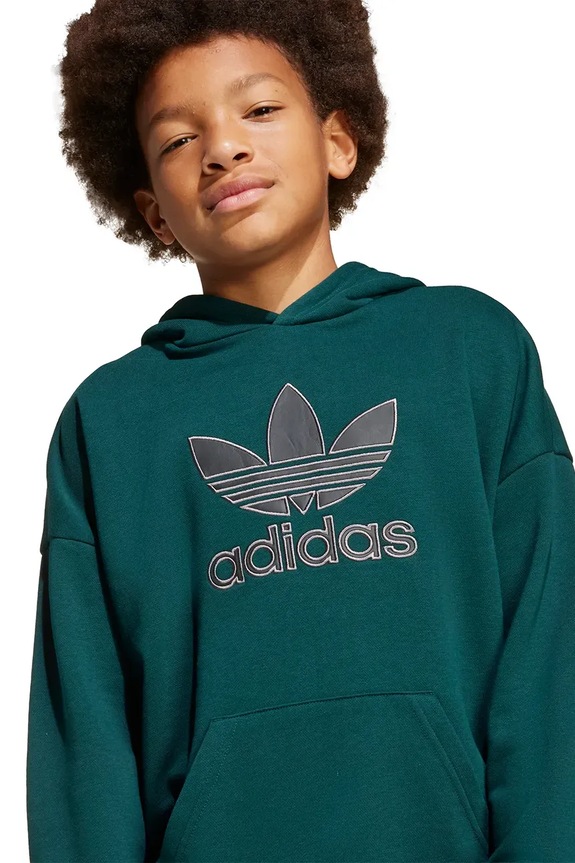 adidas Originals hanorac de bumbac pentru copii JV8640