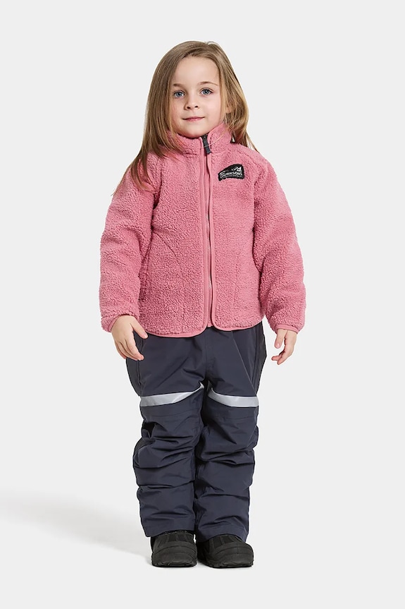 Флісова кофта Didriksons GIBBS KIDS FULLZIP 2 рожевий 505577.9BYA