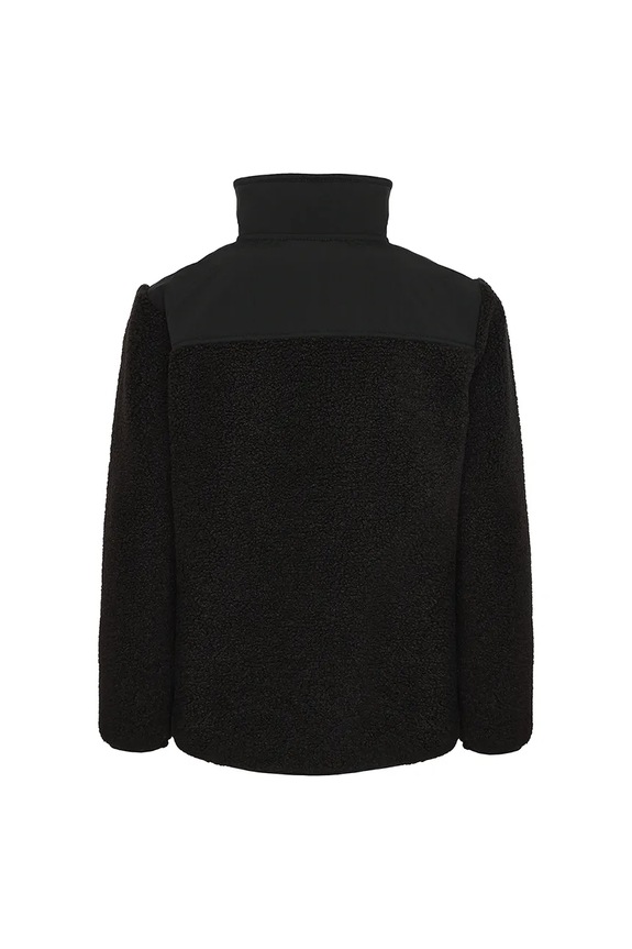 Chlapec Mikina Didriksons EXA KIDS HALF Z 505638.9BYA čierna