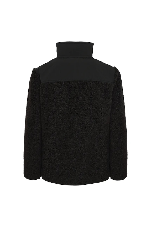 Chlapec Mikina Didriksons EXA KIDS HALF Z 505638.9BYA čierna