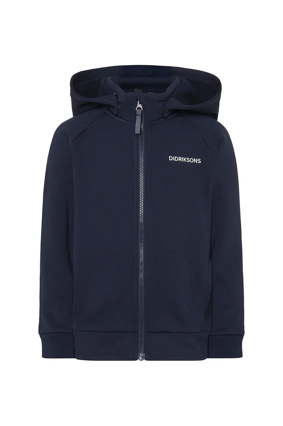 Кофта Didriksons SILJAN KIDS FZ 505900.9BYA темно-синій AW25