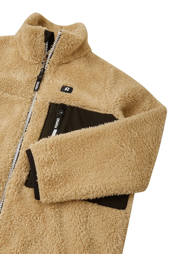 Reima bluza polarowa dziecięca Turilas brązowy 5200364A.9BYA