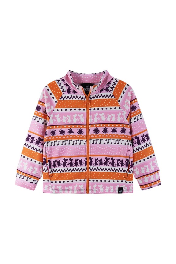 Reima bluza dziecięca Moomin Tarpeen pozostałe różowy 5200458A.9BYA