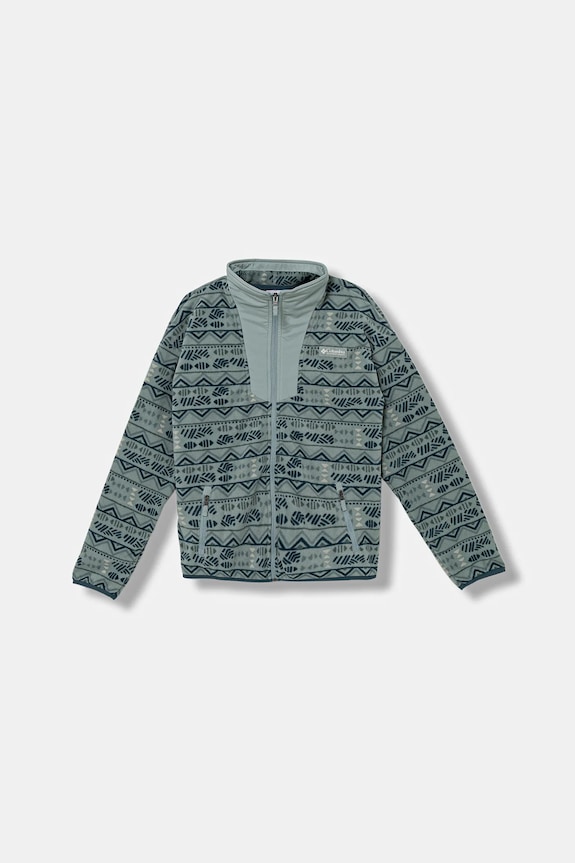 Βρεφική μπλούζα fleece Columbia Sequoia Grove χωρίς κουκούλα τιρκουάζ 2134961