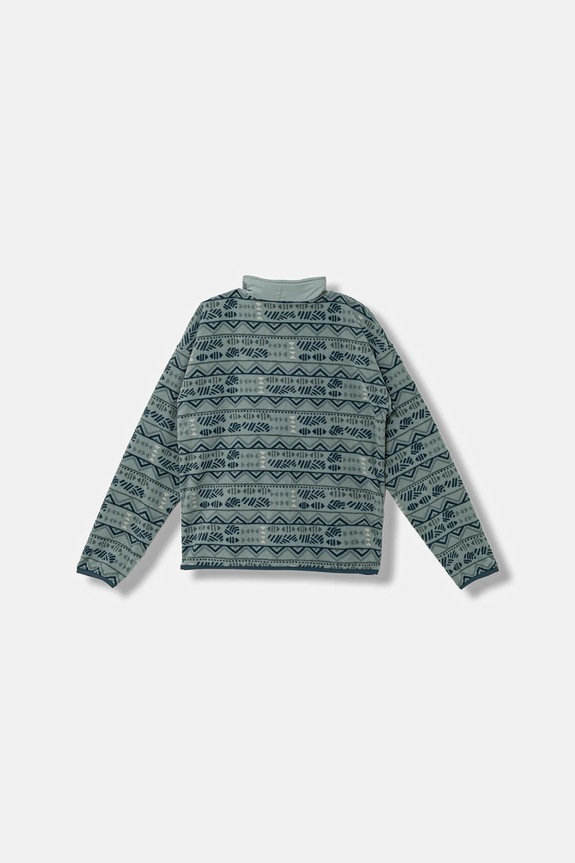 Dječja majica od flisa Columbia Sequoia Grove 2134961 tirkizna AW25