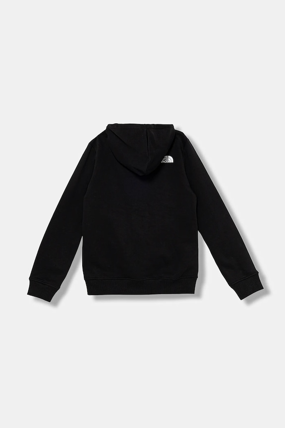 Dětská mikina The North Face TEEN DREW PEAK PULLOVER HOODIE NF0A8EHHJK31 černá AW25