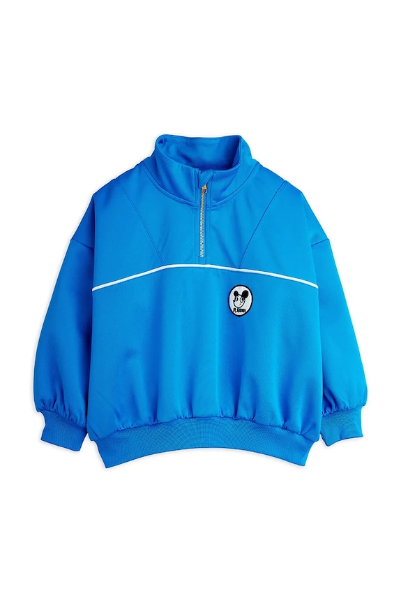 Dětská mikina Mini Rodini Ritzratz 25720135 modrá AW25