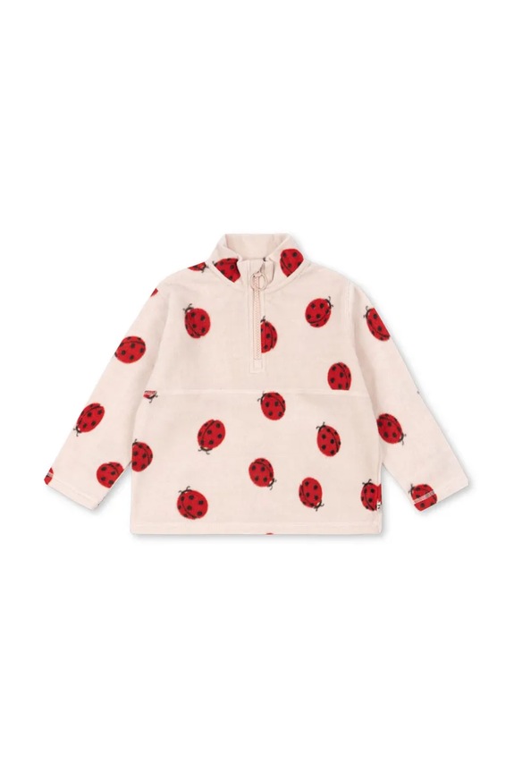 Konges Sløjd bluză copii TAVI FLEECE SWEATSHIRT GRS KS103542.9BYA bej AW25