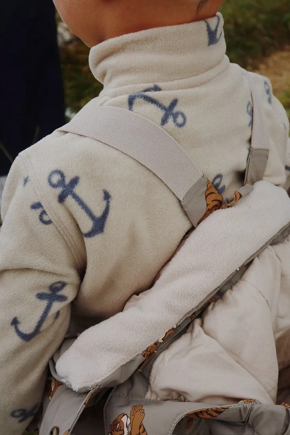 Konges Sløjd gyerek felső TAVI FLEECE SWEATSHIRT GRS KS103542.9BYA