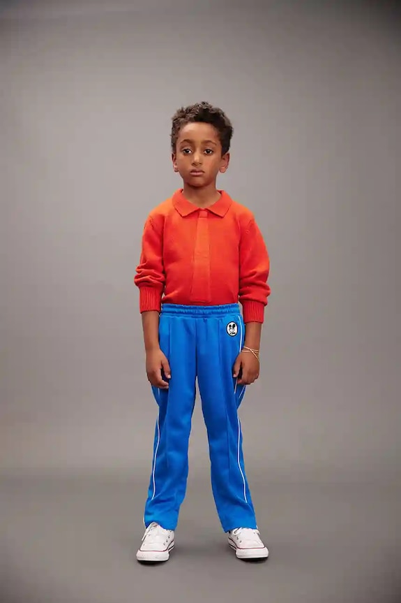 Παιδικό πουλόβερ με προσθήκη μαλλιού Mini Rodini 25720125